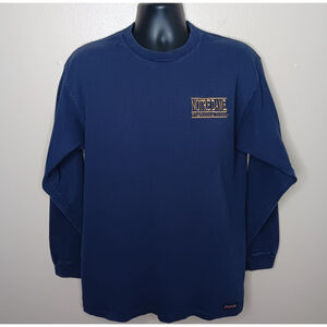 VTG 90s Notre Dame Men's Medium T-shirt Single Stitch Long Sleeve JanSport USA